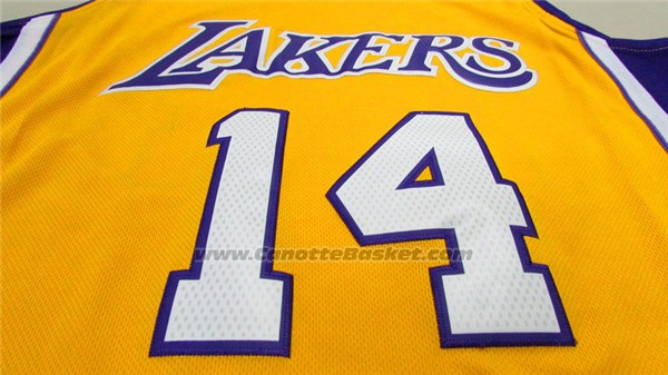 Maglia Los Angeles Lakers Brandon Ingram #14 Giallo